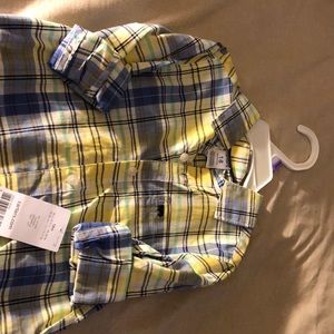 NWT Carter’s boys button down shirt